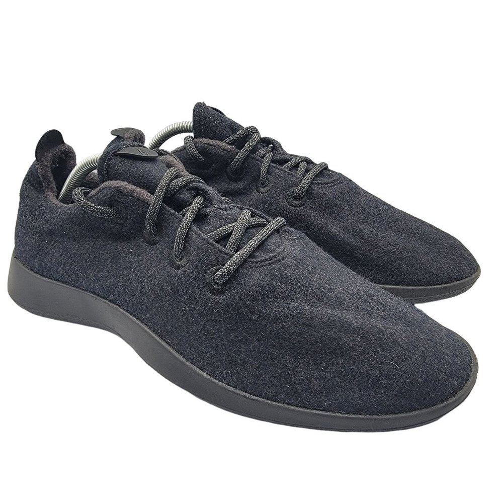 Allbirds Mens 11 Wool Runners Natural Black Comfort Casual Shoes